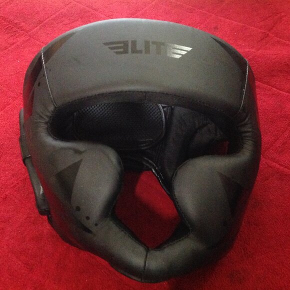 Pre-owned Elite Sports Boxing Helmet Headgear One Size Fits All - Picture 1 of 7